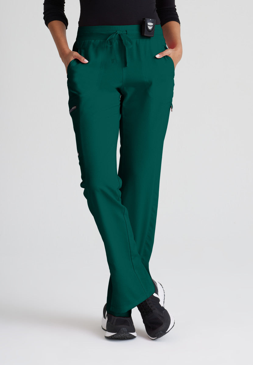 Greys Anatomy Stretch GRSP500 Kim Scrub Pants Hunter Green