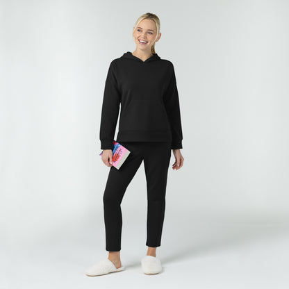 Unwind & Lounge 6289 Women's Hoodie Black