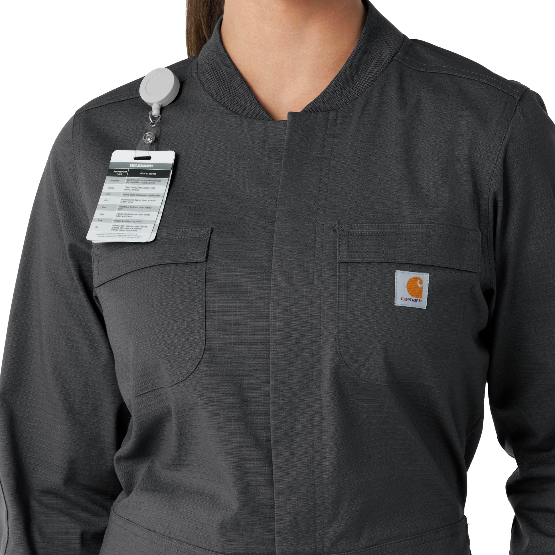 Rugged Flex C21418 Women's Ripstop Coverall Pewter