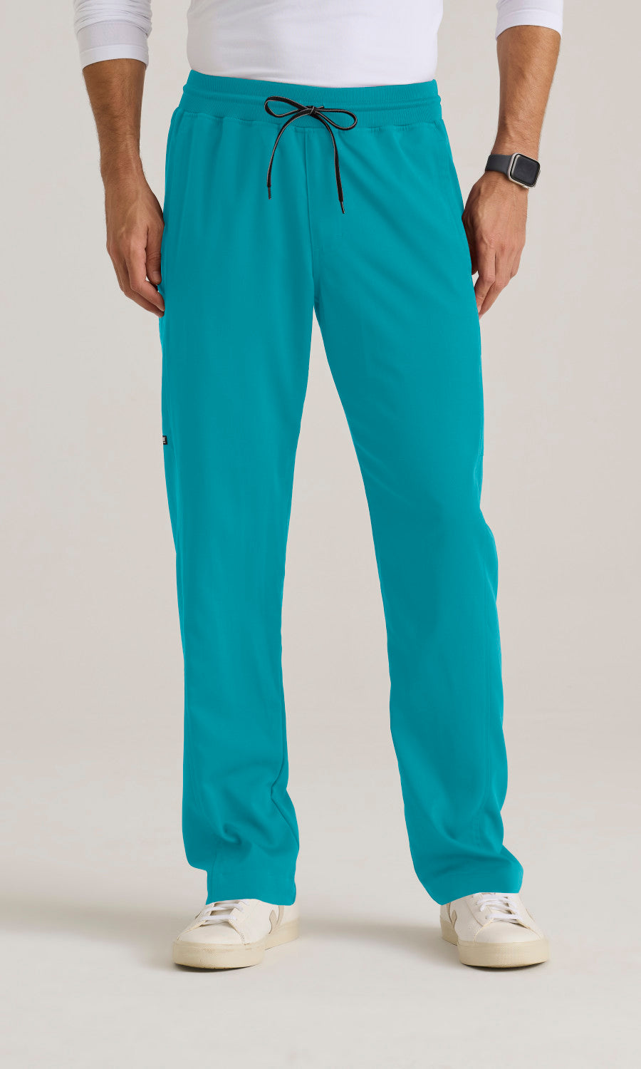 Grey's Anatomy Stretch GRSP617 Hudson Scrub Pants Teal