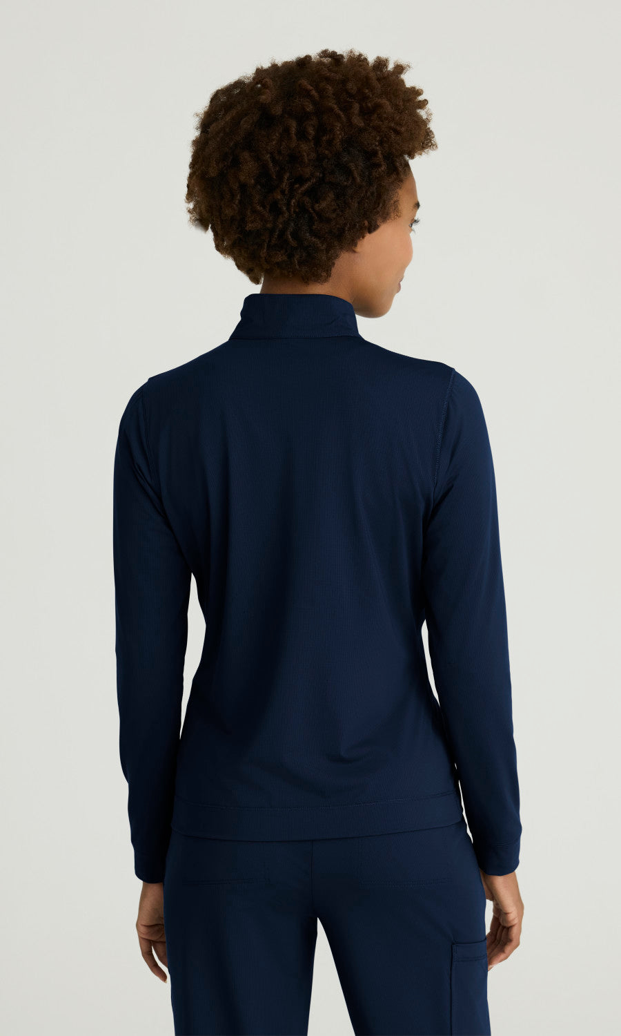 Skechers Slip-ins SKT274 Atlas Quarter Zip Knit Top Navy