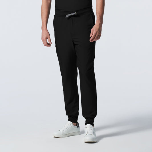 Forward LB409 Men's Jogger Scrub Pants Black Image