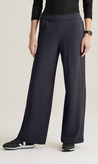 Grey's Anatomy Knits GRSP746 Crystal Pant Steel - front