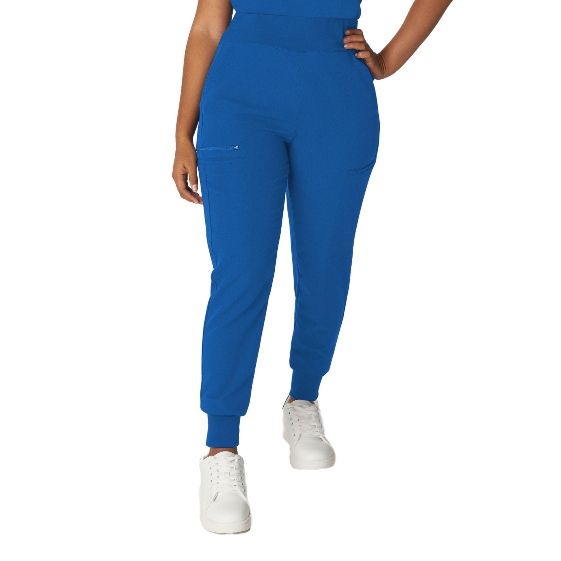 V-Tess WB410 Women's Jogger Scrub Pants Royal Image