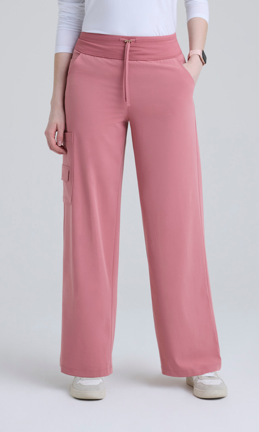 Grey's Anatomy Cultivate GRGP741 Aria Pant Rose Mauve - front