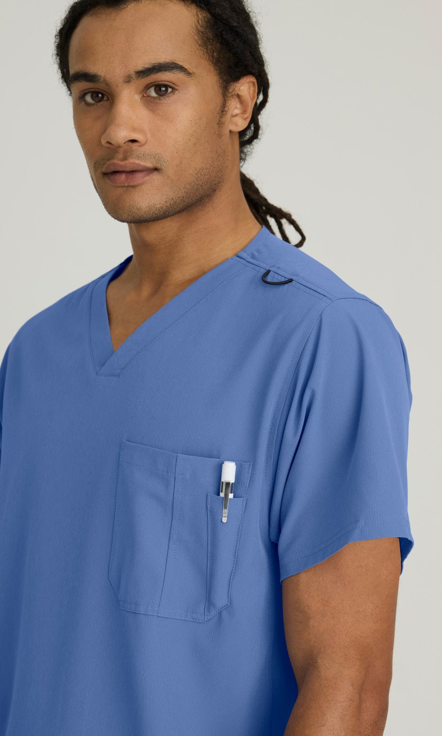 Skechers SK0112 Structure Scrub Top Ciel Blue