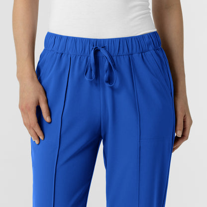 RENEW 5154 Women's Pintuck Scrub Pants Royal