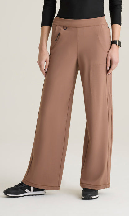 Grey's Anatomy Knits GRSP746 Crystal Pant Brownstone - front