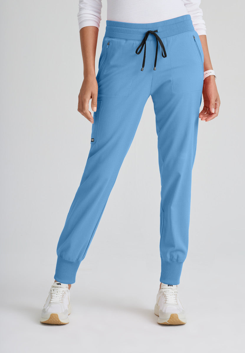 Greys Anatomy Stretch GRSP537 Eden Jogger Ciel Blue