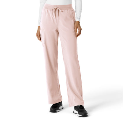Force Cross-Flex C53310 Women's Boot Cut Scrub Pants Soft Rose