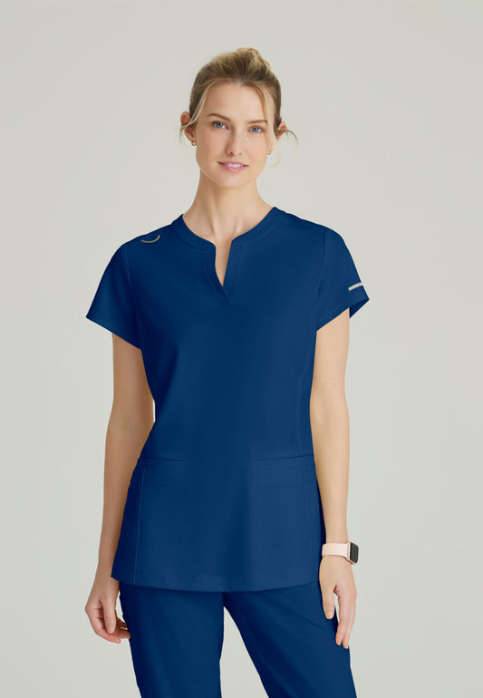 Skechers SKT259 Coast Scrub Top Navy