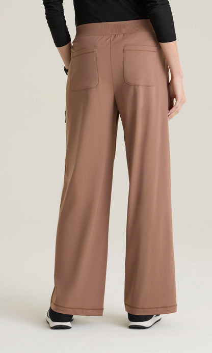 Grey's Anatomy Knits GRSP746 Crystal Pant Brownstone - back
