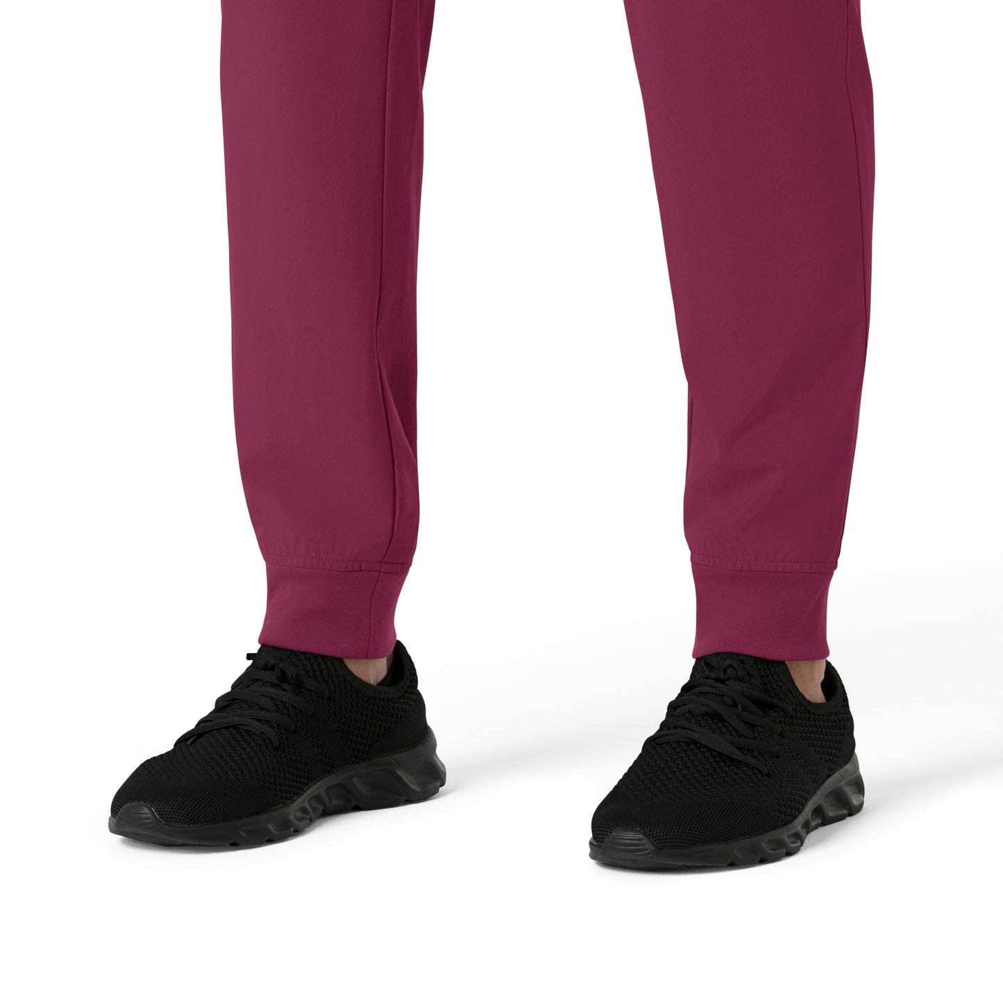 Force Cross-Flex C56310 Men's Jogger Scrub Pant Wine Model Image Alternate | Carhartt