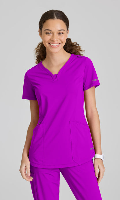 Skechers Slip-ins SKT220 Serene Knit Top Violet Burst - front
