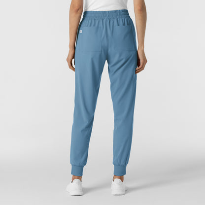 RENEW 5934 Women's Jogger Scrub Pants Pacific Blue