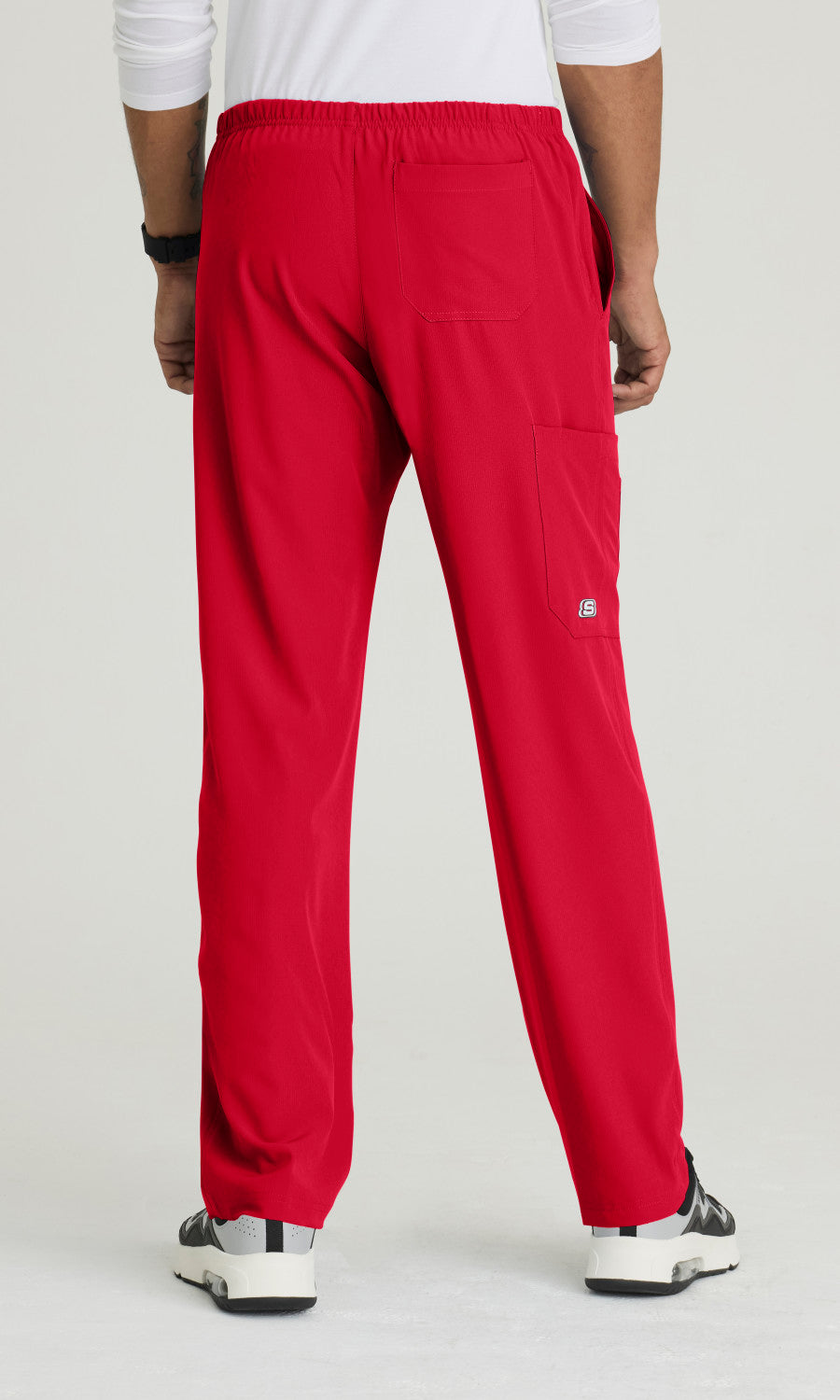 Skechers SK0215 Structure Scrub Pants True Red