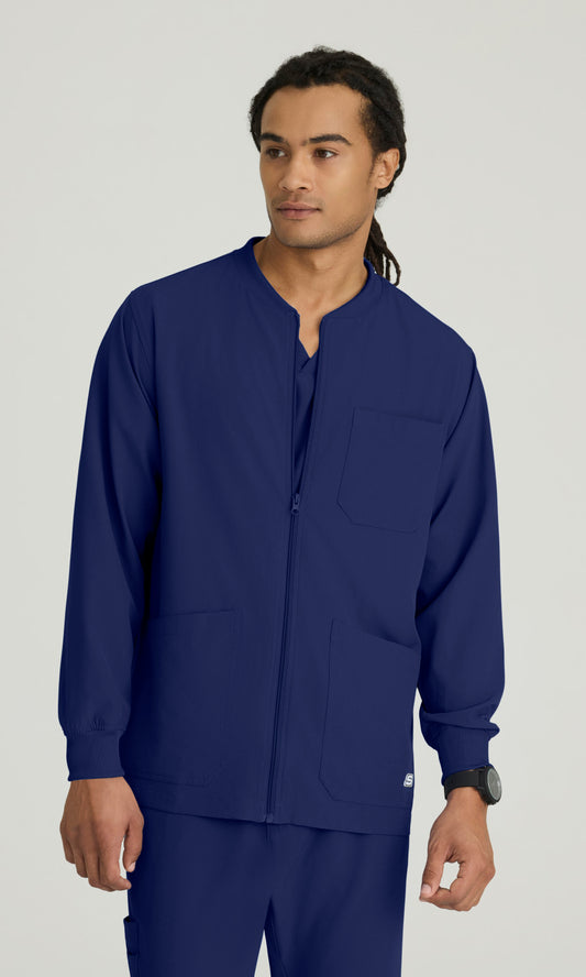 Skechers SK0408 Structure Scrub Jacket Navy