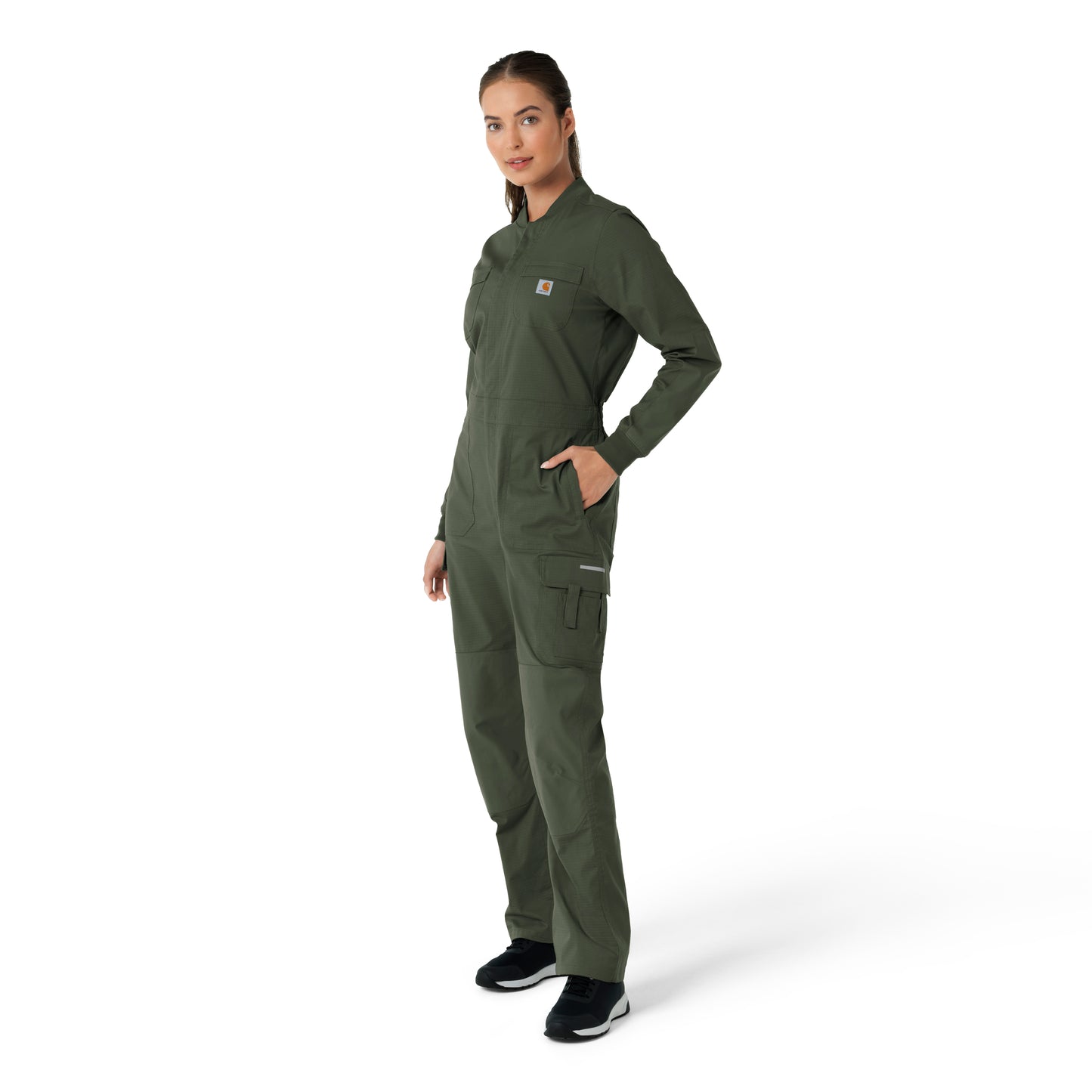Rugged Flex C21418 Women's Ripstop Coverall Olive
