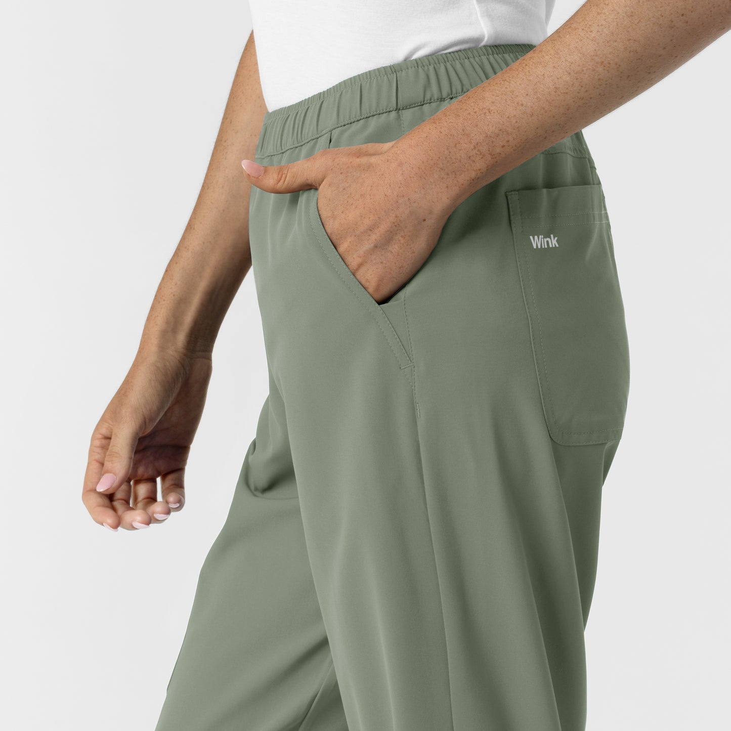 NURTUR 5280 Women's Slim Leg Scrub Pants Sage