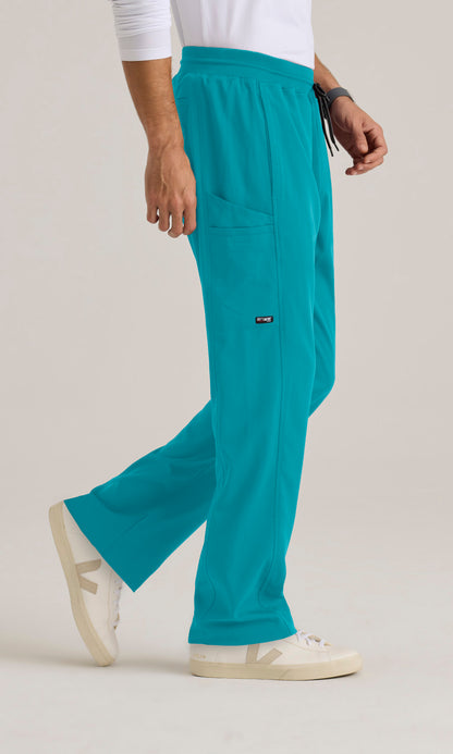 Grey's Anatomy Stretch GRSP617 Hudson Scrub Pants Teal