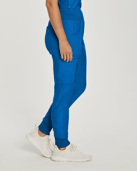 Forward LB401 Women's Jogger Scrub Pants Royal Image