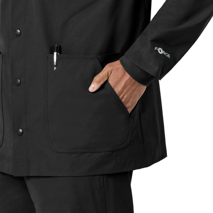 Force Essentials C85013 Unisex Chore Coat Black Model Image Alternate | Carhartt