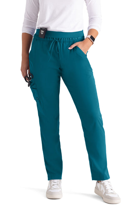 Grey's Anatomy Stretch GRSP526 Serena Scrub Pants Bahama