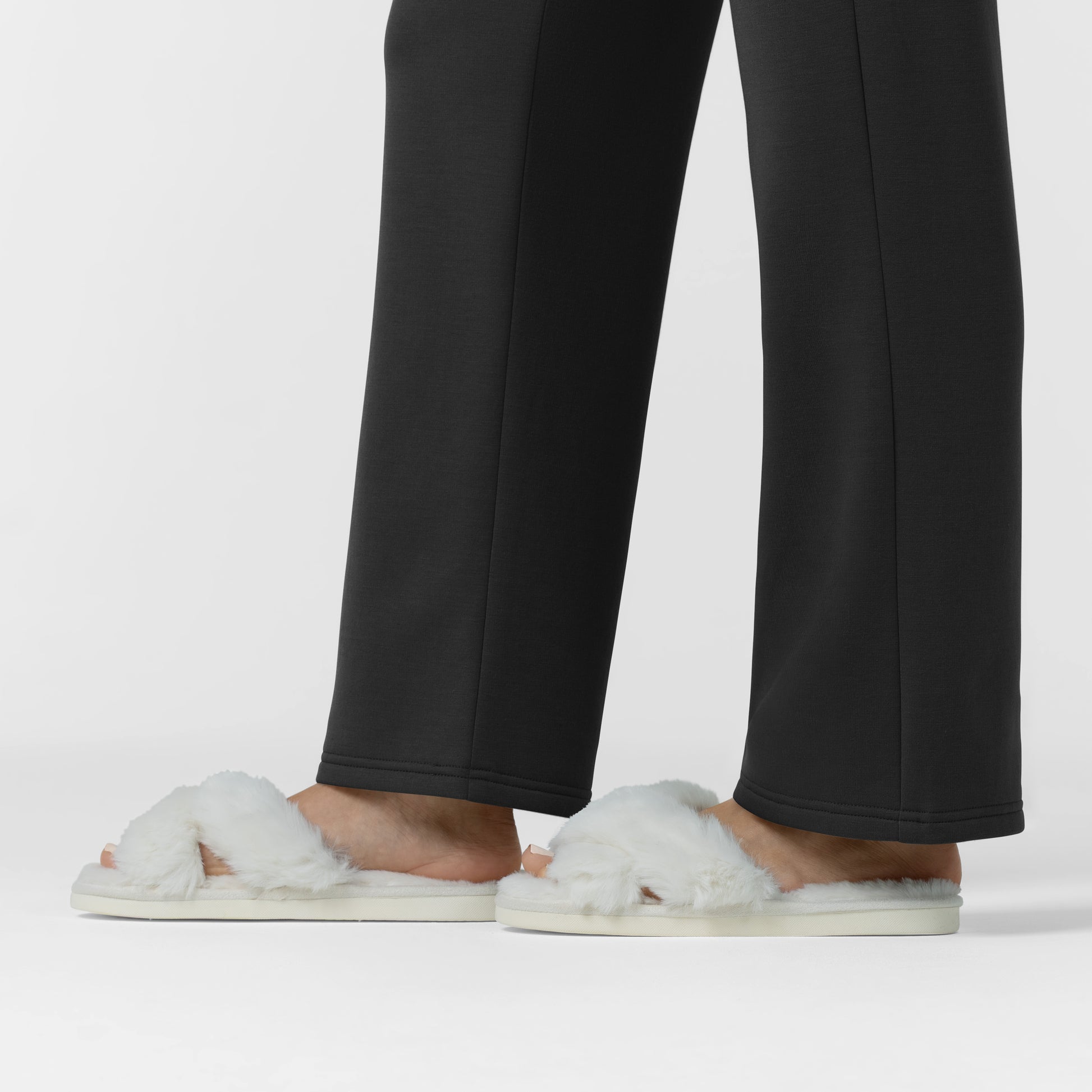 Unwind & Lounge 5189 Women's Wide Leg Pants Black