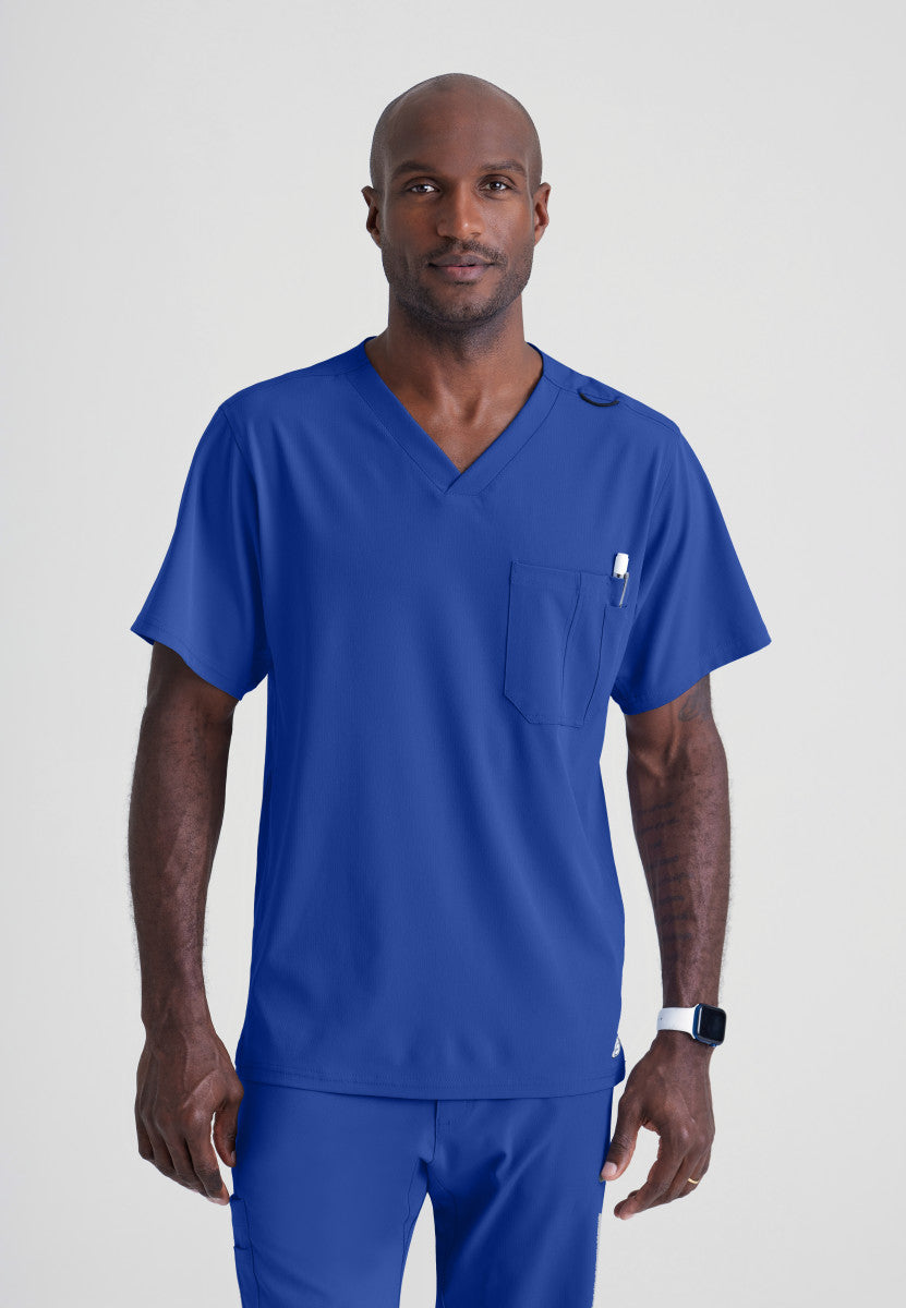 Skechers SK0112 Structure Scrub Top Galaxy