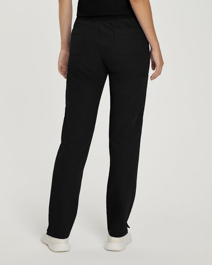 V-Tess 337 Women's Cargo Scrub Pants Black Image