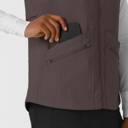 Layers 8214 Women's Everything Everywhere Scrub Vest Graphite