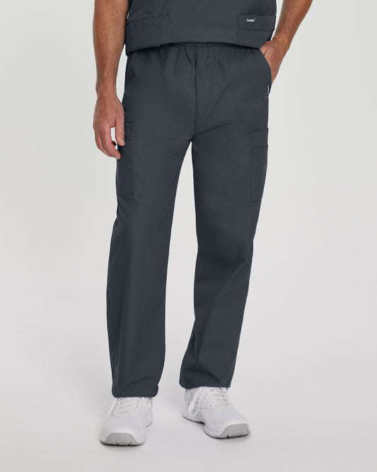 Essentials 8555 Men's Cargo Scrub Pants Graphite Image